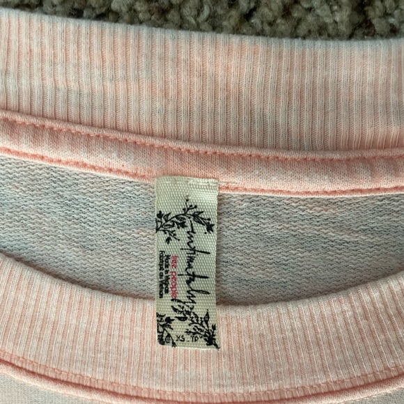 Free People Cozy Cool Girl Lounge T-Shirt - Picture 2 of 2